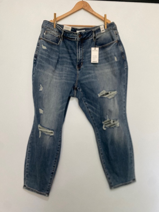Judy Blue Denim - Judy Blue 24W High Rise Destroyed Slim Fit Jeans